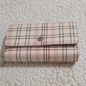 PLAID STYLE WALLET